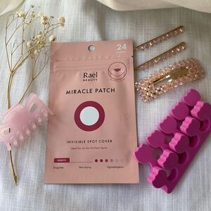 Pink self care set